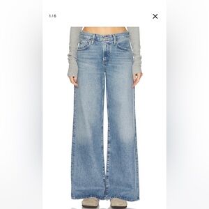 Agolde Clara Low Rise Baggy Flare